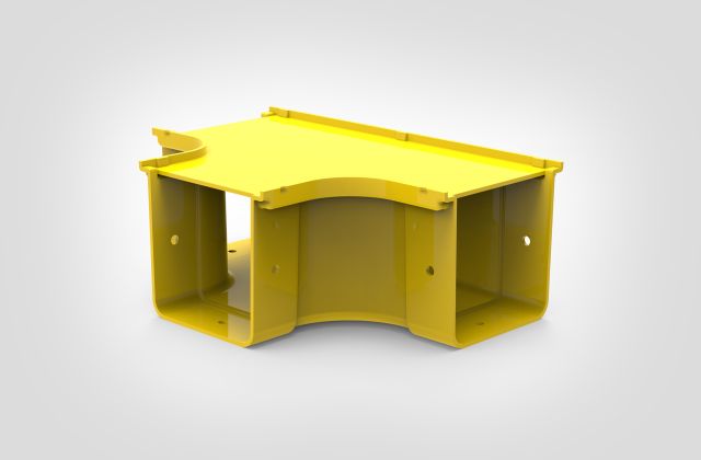 GigaDuct Horizontale T-Abzweige