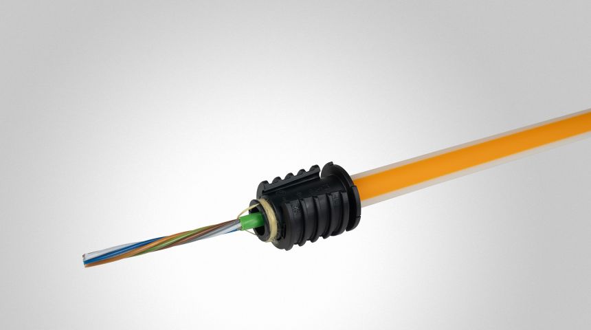 EZA-t mit Zugentlastung am Kabel