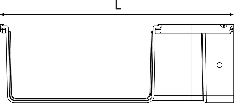 Horizontaler T-Abzweig.