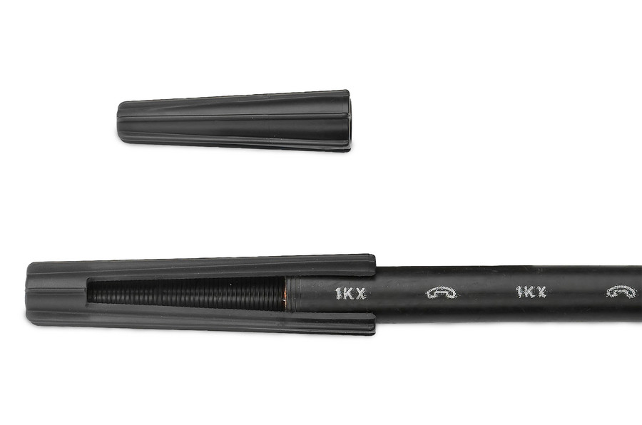 Mit der Kabelendkappe KEK Kabelenden gas- und wasserdicht verschließen.