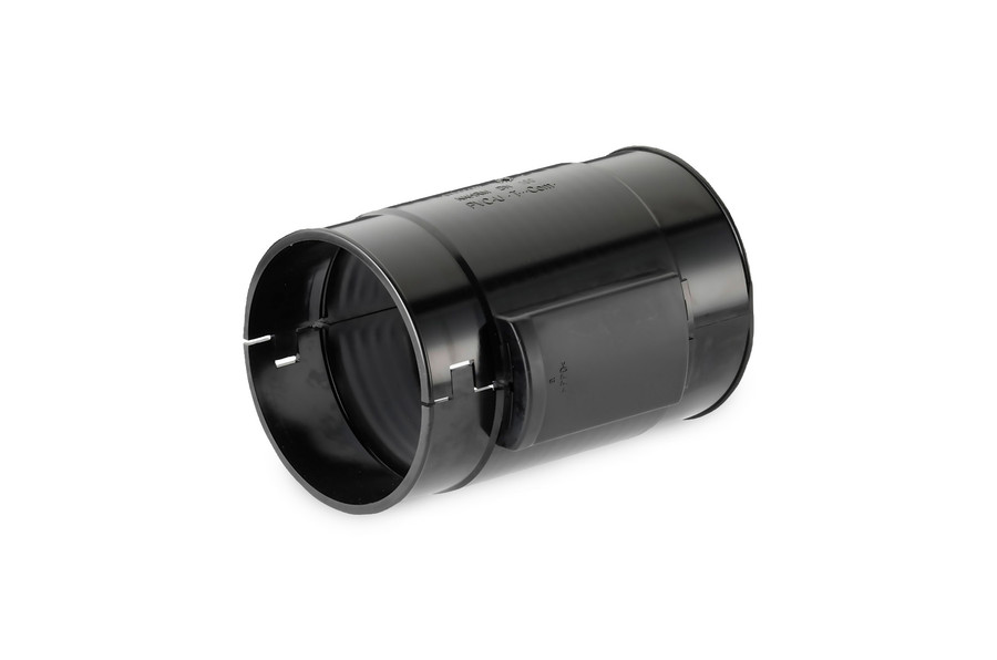 Kabelkanal-Halbrohrmuffen KKHRM verbinden Halbrohre gas-und wasserdicht.