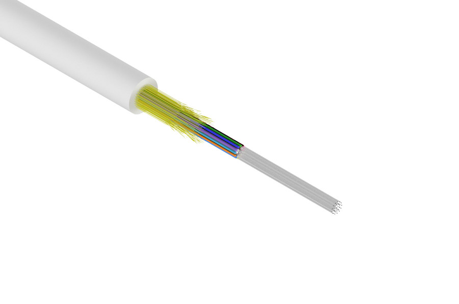 FTTH Indoor Kabel 24F G.657A2 IROC LSZH Ø 2,8 mm